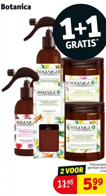 Kruidvat Botanica aanbieding