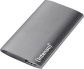 Bol.com (intenso) portable ssd premium 512 gb externe ssd - 512gb - usb 3.2 - aluminium (3823450) aanbieding