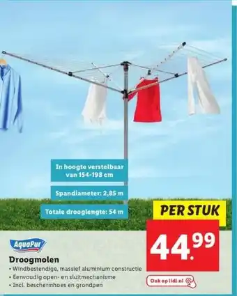 Lidl Droogmolen aanbieding