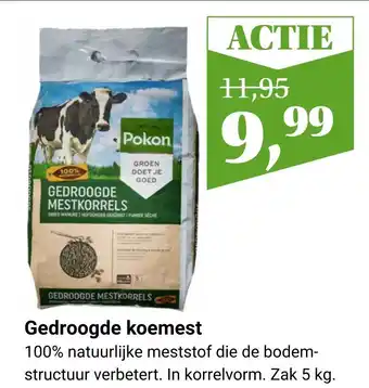 Tuincentrum Osdorp Gedroogde koemest aanbieding