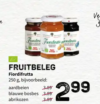 Ekoplaza Fiordifrutta Fruitbeleg 250g aanbieding