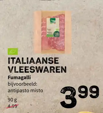 Ekoplaza Fumagalli Italiaanse Vleeswaren 90g aanbieding