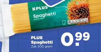 PLUS Plus spaghetti aanbieding