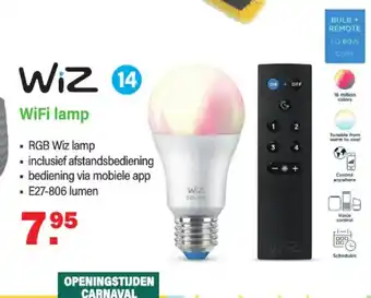 Van Cranenbroek Wiz wifi lamp aanbieding