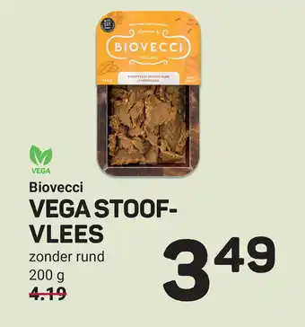 Ekoplaza Vega stoof-vlees 200g aanbieding