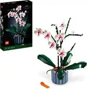 Amazon Lego 10311 icons orchidee modelbouw set voor volwassenen, bouwpakket voor creatieve hobby's, met decoratieve planten voor in  aanbieding