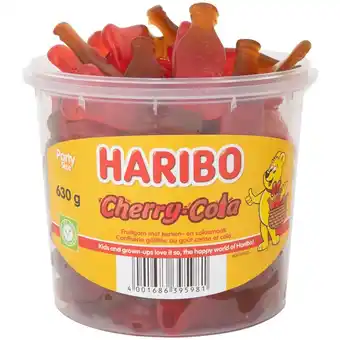 Action Haribo Kers-Cola 630 gram aanbieding