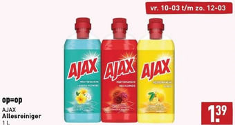 ALDI Ajax allesreiniger aanbieding
