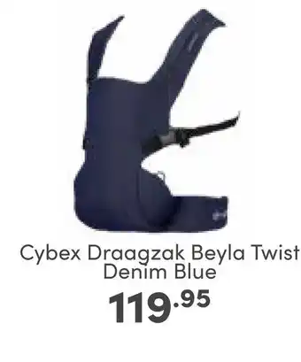 Baby & Tiener Cybex draagzak beyla twist denim blue aanbieding