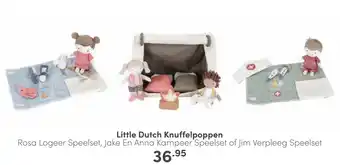 Baby & Tiener Little dutch knuffelpoppen aanbieding