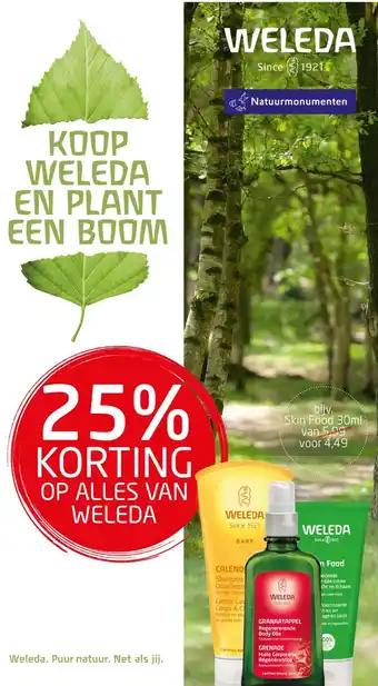 Gezond & Wel Weleda 30ml aanbieding