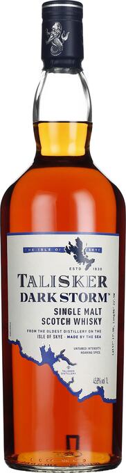 Drankdozijn Talisker dark storm single malt 1ltr aanbieding