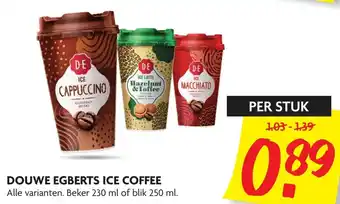 Dekamarkt Douwe egberts ice coffee 250ml aanbieding