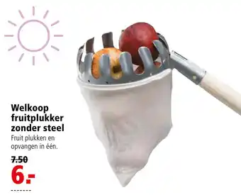 Welkoop Welkoop Fruitplukker zonder steel aanbieding