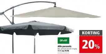 Welkoop Parasol Libra aanbieding