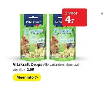 Pets Place Vitakraft Drops aanbieding