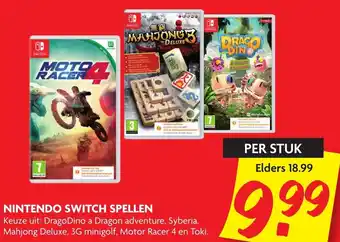 Dekamarkt Nintendo switch spellen aanbieding