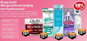 Trekpleister Alle gezichtsverzorging met hyaluronzuur aanbieding