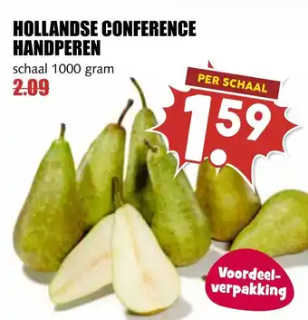 MCD Supermarkt Hollandse conference handperen aanbieding