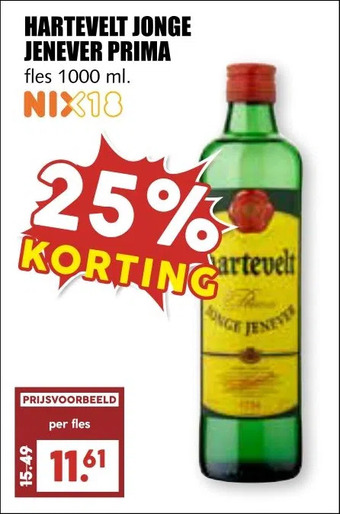 MCD Supermarkt Hartevelt jonge jenever prima aanbieding
