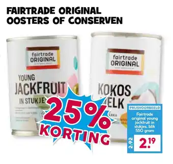 Boon`s Markt Fairtrade original oosters of conserven aanbieding