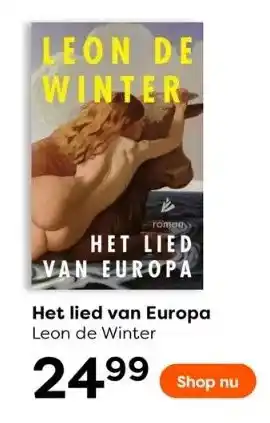 The Read Shop Het lied van europa aanbieding