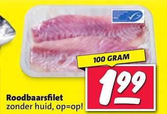 Nettorama Roodbaarsfilet aanbieding