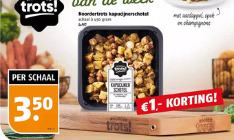 Poiesz Noordertrots kapucijnerschotel aanbieding
