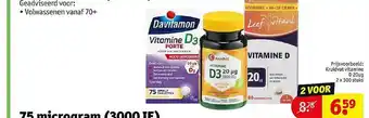 Kruidvat Kruidvat vitamine d 20ug aanbieding