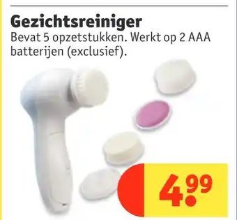 Kruidvat Gezichtsreiniger aanbieding