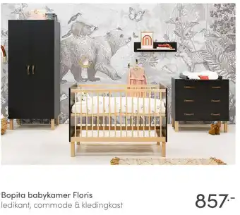 Baby & Tiener Bopita babykamer Floris aanbieding