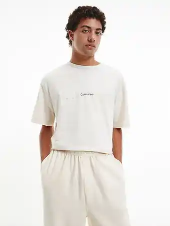 Calvin Klein Calvin klein lounge t-shirt - embossed icon aanbieding