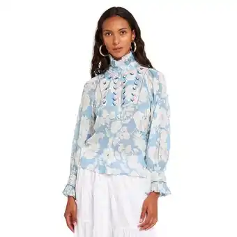 JHP Fashion Antik batik peony blouse aanbieding