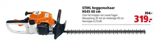 Welkoop STIHL heggenschaar HS45 60 cm aanbieding