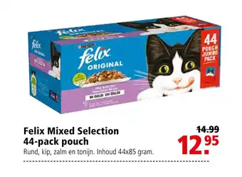 Welkoop Felix Mixed Selection 44-pack pouch aanbieding