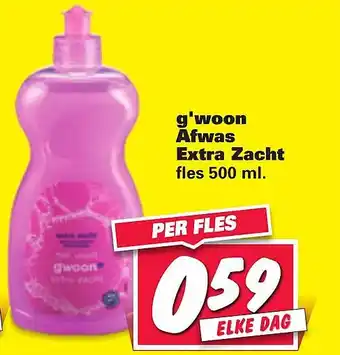 Nettorama g'woon Afwas Extra Zacht aanbieding