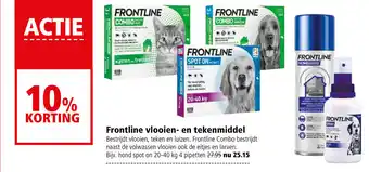 Welkoop Frontline Vlooien- en tekenmiddel aanbieding