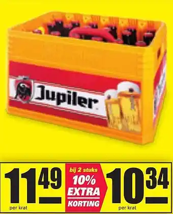 Nettorama Krat Jupiler aanbieding