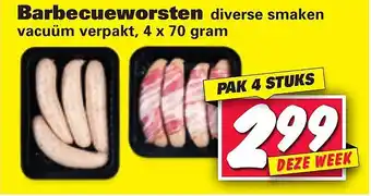 Nettorama Barbecueworsten aanbieding