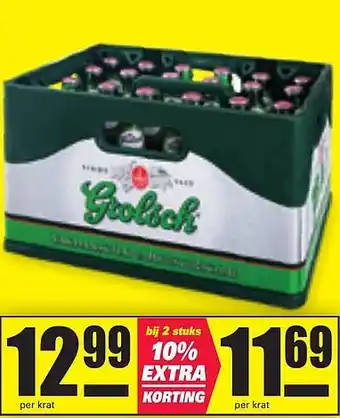 Nettorama Krat Grolsch aanbieding