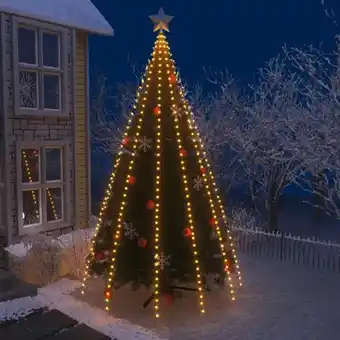 Praxis Vidaxl kerstboom netverlichting met 500 led's ip44 500 cm aanbieding