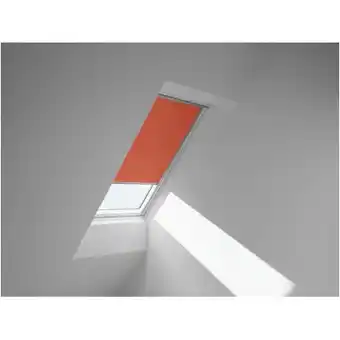 Praxis Velux verduisterend rolgordijn dkl uk04 4564s orange / wit aanbieding