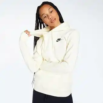 Perry Sport Nike nike sportswear club fleece trui off white dames aanbieding