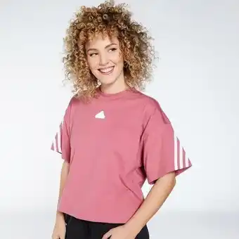 Perry Sport Adidas pink future icons 3-stripes shirt roze dames aanbieding