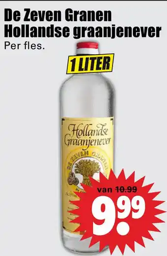 Dirk De Zeven Granen Hollandse graanjenever aanbieding