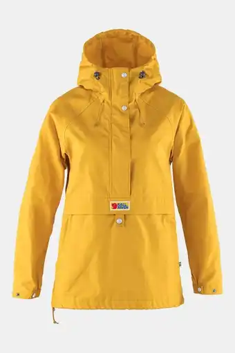 Bever Fjällräven vardag anorak w geel aanbieding