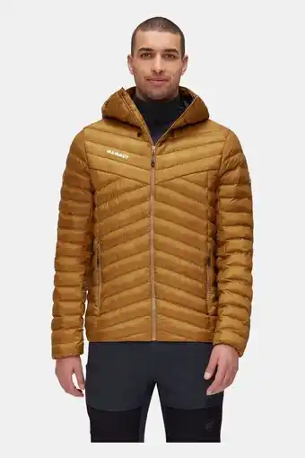 Bever Mammut albula gevoerde hooded jas bruin aanbieding