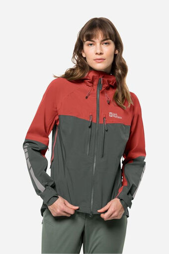 Bever Jack wolfskin morobbia 3l jkt w groen aanbieding