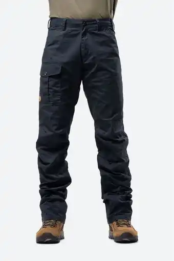 Bever Fjällräven nils long broek blauw aanbieding