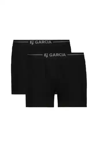 Jeans Centre Garcia 2 pack boxershorts zwart z1043 aanbieding